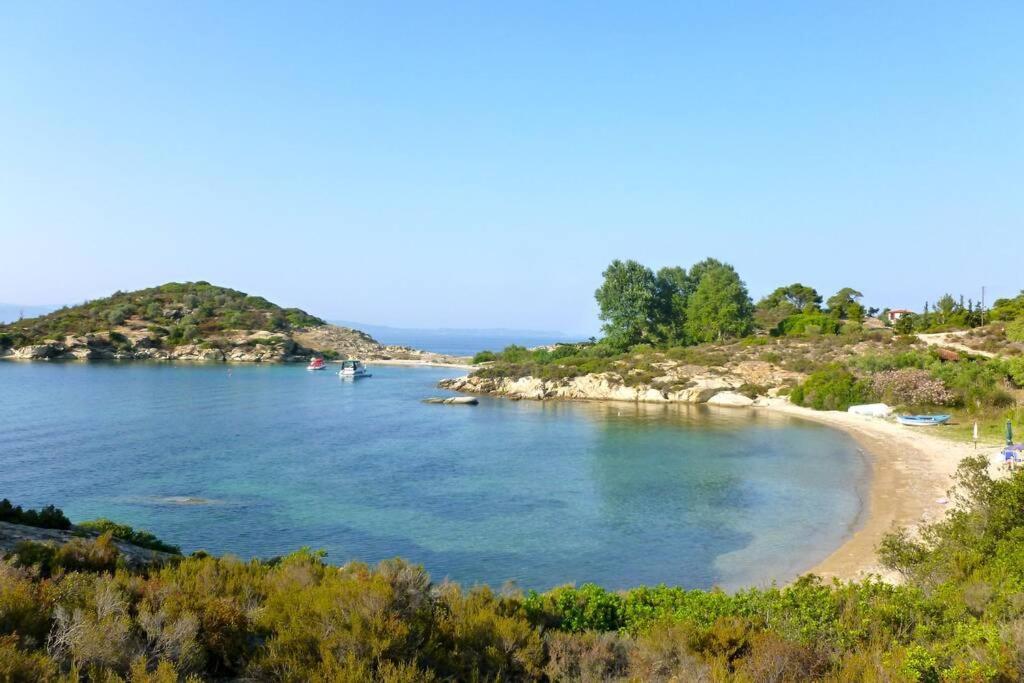 אורמוס פנגיאס Havikee, Private Beach Villa! מראה חיצוני תמונה